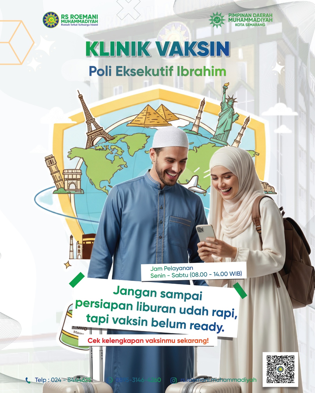 Vaksin Meningitis dan Polio untuk Umroh dan Haji -- Kenapa Wajib? Wanita Juga Perlu Tes Kehamilan